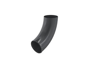 Отвод трубы 90, AQUASYSTEM (Polyester), темно-серый