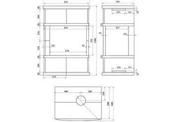 Камин ASTON 700 R 