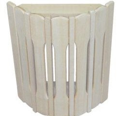 Абажур угловой комбинированный А-43