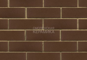 Клинкер фасадный ЛСР Возрождение «Кёльн» коричневый винтаж 3