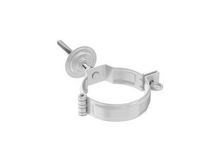 Декоративный хомут трубы под метиз с комплектом крепления N (1) 100, AQUASYSTEM PU, RAL9003