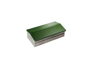 Парапет Zking Bona 255х510 на 1 кирпич зеленый