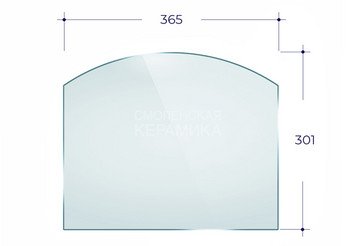 Дверка ВЕЗУВИЙ каминная 217 (Антрацит) 2