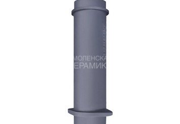 Чугунная ВЕРХНЯЯ труба для шибера (м/м) d-180 L-400мм 1
