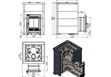 Печь для бани Эверест 