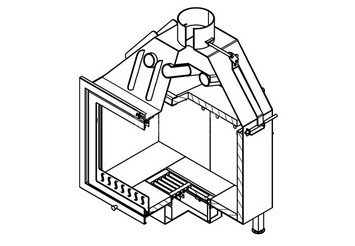 Каминная топка ASTON 700 4