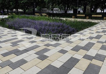 Тротуарная плитка BRAER Триада, Серый 7