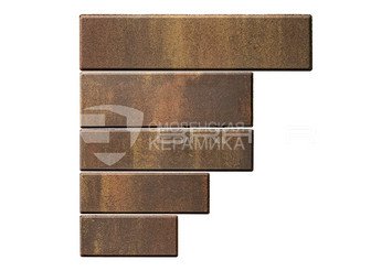 Тротуарная плитка BRAER Домино, Color Mix Сафари 2