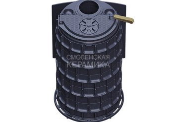 Печь чугунная для бани Технолит AVANGARD ЗК 35 (П2) 2