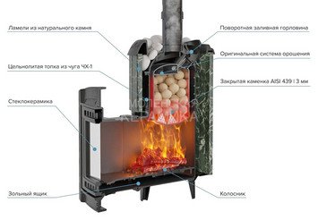 Печь банная 