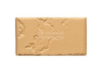 Кирпич облицовочный керамический ЖКЗ Соломенный Рустик 1НФ 10