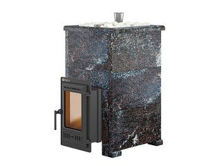 Печь для бани Эверест "Steam Master 24 ЧУГУН" Амфиболит, S-40