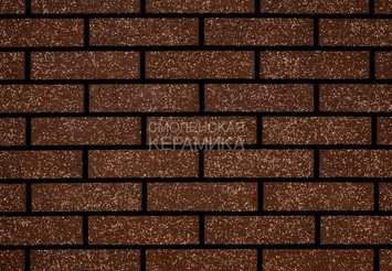 Кирпич облицовочный КЕРМА PREMIUM 1НФ, Brown Granite 1