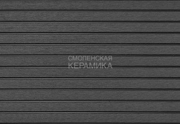 Ступень террасная композитная CM Stair New, 3000x305x25мм, Black Wood (Черное дерево) 2