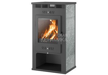 Печь-Камин ASTON 11кВт (180 м3) Ø 150мм Талькохлорит 1