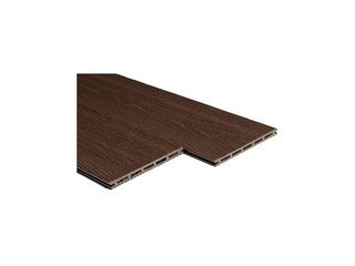 Террасная доска Qiji Premium пустотелая Шоколад 3000*150*18 мм