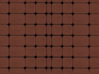 Тротуарная плитка BRAER Классико, Винный