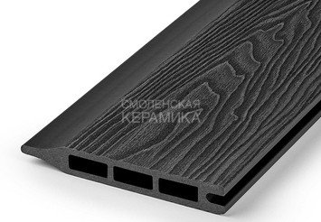 Заборная панель EasyDecking Wood-X 146×20×3010 мм, Черное дерево 1