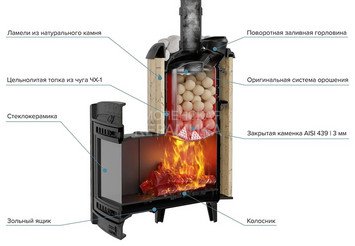 Печь банная 