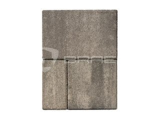 Тротуарная плитка BRAER Мозаика, Color Mix Туман