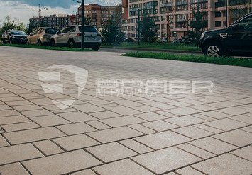 Тротуарная плитка BRAER Старый город 