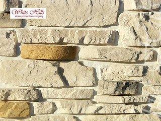 Декоративный камень 700-00 White Hills "Тевиот" (Teviot), белый, плоскостной