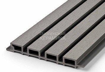 Фасадная панель Реечная EasyDecking Wood-X 219×26×3010 мм, Серый 1