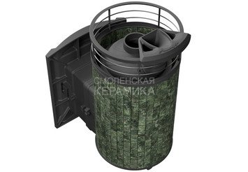 Печь банная «Атмосфера L» Змеевик ламель+сетка с газовой горелкой 2