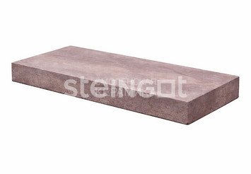 Крышка для блока заборного STEINGOT 500x200x50 мм, Бурый камень (Stein Brown) 1