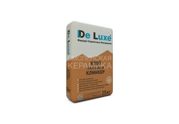 Плиточный клей De Luxe КЛИНКЕР, 25 кг 1