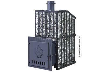 Печь чугунная для бани Технолит Гефест ЗК 30 Ураган 2