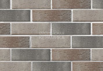 Кирпич лицевой керамический ЛСР Красный флэш с пепельной посыпкой ультра 1НФ 1