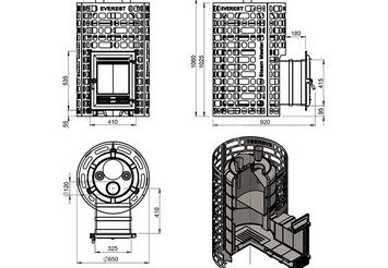 Печь для бани Эверест 