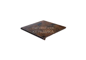 Ступень флорентинер Peldano C1 ,Exagres Metalica Cherry, 33x33 см 1