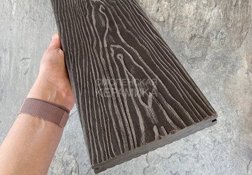 Террасная доска Latitudo Solid полнотелая 150x21x4000 мм, Венге 6