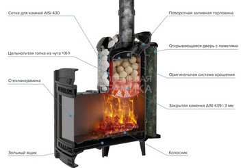 Печь банная 