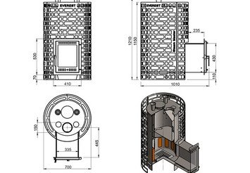 Печь для бани Эверест 