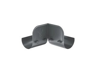 Ограничитель перелива угловой L=0,20м*0,20м. 100, AQUASYSTEM PU, RAL7024