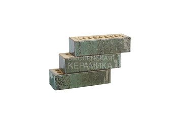 Кирпич керамический глазурованный RECKE GLANZ 0,7НФ арт. 1-68-03-2-12 морской 3