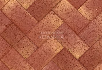 Клинкер тротуарный ЛСР ангобированный «НИЦЦА» Золото Классик 1