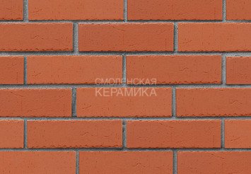 Клинкер фасадный ЛСР Возрождение «Кембридж» красный винтаж 3