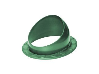 Основание вент. трубы для фальц. и готовой гиб.чер. Base-VT SEAM 125/150 зеленый