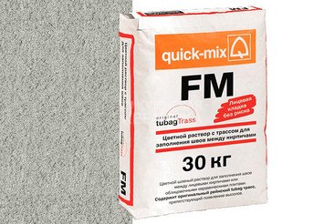 Цветная смесь для заделки швов Quick-mix FM . С светло-серый, 30 кг 1