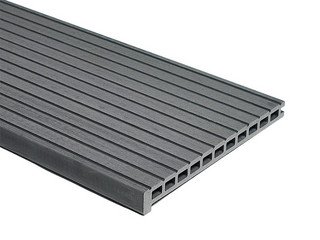 Ступень террасная композитная CM Stair New, 3000x305x25мм, Ebony (Эбен)