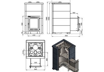 Печь для бани Эверест 