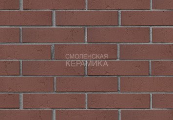Кирпич лицевой керамический ЛСР Винный, крафт, 1НФ 1
