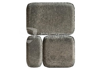 Тротуарная плитка BRAER Классико, Color Mix Туман 3