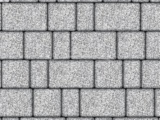 Тротуарная плитка Выбор "Старый Город", Стоунмикс, Бело-чёрный, 60 мм