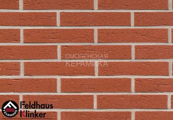 Клинкерная плитка для фасада Feldhaus Klinker R487DF9* 1