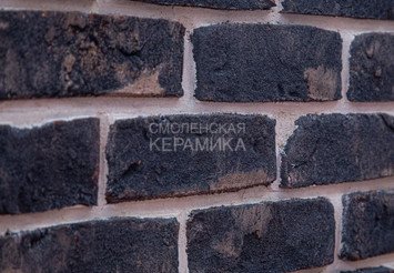 Кирпич ручной формовки КЕРМА FABER JAR Петровский Штандарт чёрный WDF 4